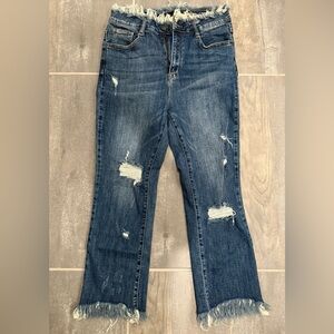 Distressed Risen Jeans